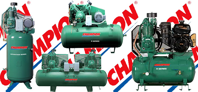 Vertical and horizontal compressors