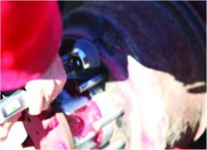 Hub and Brake Drum Face