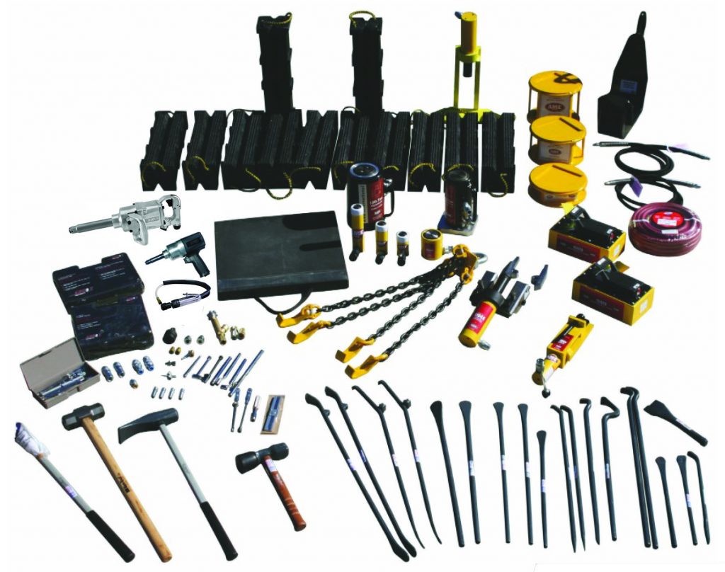 Large OTR truck package contents