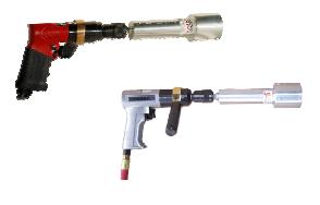 SC100 stud cleaner attached to air tools